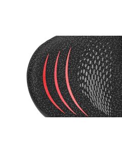 Noseless Bike Seat Cushion for Men & Women Comfortable Saddle for Peloton Bikes Exercise Bikes Electric Bikes Cruiser Bikes - Black&Red