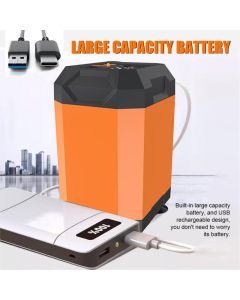 Portable Cordless Camping Shower - Rechargeable 5400mAh Electric Shower Pump with 3 Modes 2m Hose