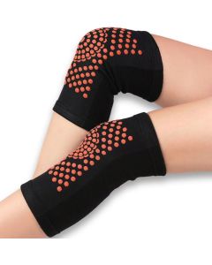 Self Heating Knee Pads Black Compression Support Sleeves for Arthritis Joint relaxation Sports support 1 Pair