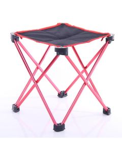 Mini Portable Outdoor Folding Stool Camping Fishing Picnic Chair Small Seat - Blue