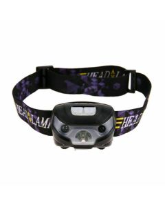 Headlamp Flashlight USB Rechargeable 1200 mAh Super Bright White LED Waterproof Bright Flashlight for Outdoors (2 Pack)