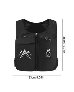 Running Vest, Men's Casual Breathable Vest with Pockets, Suitable for Outdoor Sports Running