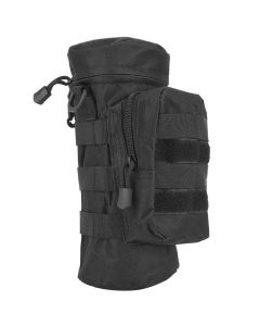 Portable Water Bottle Pouch Military Molle Kettle Backpack Bag Camping Hiking