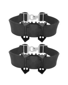 Walk Traction Cleats Ice Crampon Cleats Crampons Stretch Footwear Shoe Rubber