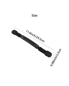 2-pack Rubber Boat Luggage Side Mount Carry Handles Fitting for Kayak Canoe Boat