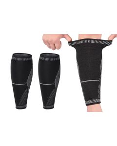 2Pcs Calf Compression Sleeves Support Shin Splints Running Sports Unisex - L