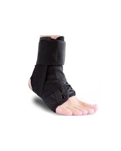 Adjustable Lace Up Ankle Brace Support for Sports Running Basketball - M