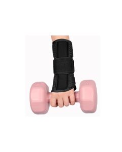 Adjustable Wrist Brace with Removable Steel Splint for Carpal Tunnel Support - Black & Left & M