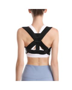 Back Posture Corrector Shoulder Brace Clavicle Support Strap Belt -S
