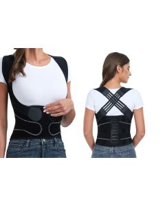 Back Straighter for Lower Back relaxation Back Brace Posture Corrector with Spine Vertical Alignment System -L