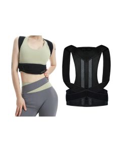 Hook and Loop Shoulder Support Brace Belt Back Posture Correctors -L