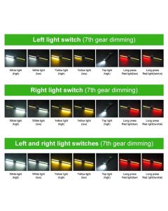 Gym Lamp for Posing,7th Gear Dimming,Portable Magnet LED Flashlight with Hook