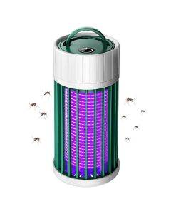 Electric Mosquito Killer Lamp Fly Traps Insect Bug Zapper For Outdoor Indoor - Green