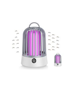 Electric Mosquito Killer Lamp Insect Catcher Fly Bug Zapper Trap LED Purple Lamp Mozzie -Green
