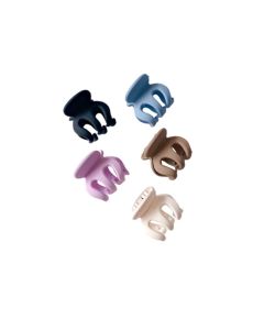 Mi You Acrylic Shark Hair Clip Small Black (large)