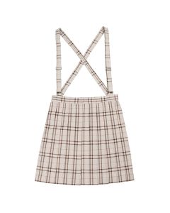 JK Single Strap Polyester Adjustable Pink White Check Gray and blue red and white check single strap