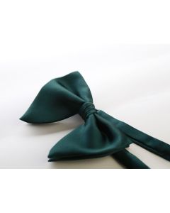 Men Bow Tie Solid Color Black Polyester Champagne