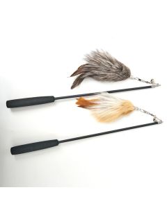 Fox Fur Cat Teasing Stick Aishangle Three Section Bird Pendant