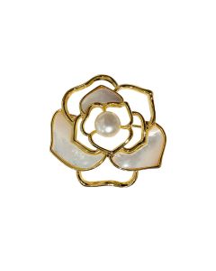 Alloy Butterfly Brooch for Women Electroplated 233# Silver
