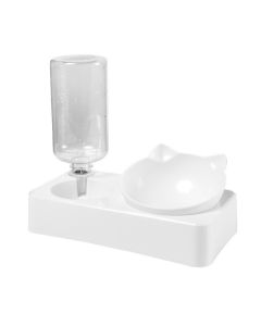 Plastic Pet Bowl Automatic Feeder Cat Dog large