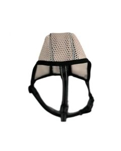 Breathable Mesh Dog Muzzle for Long-Snout Breeds with Reflective Adjustable Straps, Anti-Bite and Anti-Scavenging Basket Muzzle for Indoor Home Use and Outdoor Walking Safety (Black, 2XL)