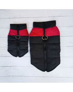 Winter Dog Ski Jacket with Waterproof and Windproof Polyester Shell, Thick PP Cotton Padding for Warmth, 3D Ergonomic Fit with D-Ring Leash Attachment, Ideal for Outdoor Walks and Snow Adventures (3XL, Purple)