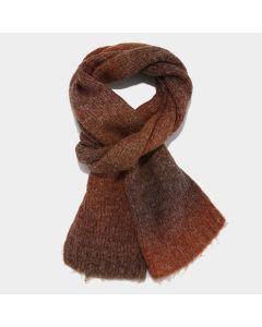 Unisex Winter Set Knit Hat Scarf Touch-Screen Gloves Winter Accessories Warm - Purple - Size L