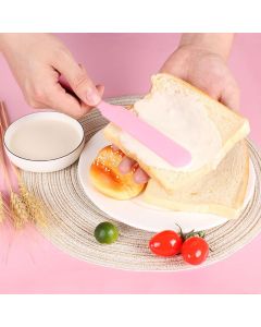 Silicone Jar Scraper with Long Handle, Jam Spreader for Peanut Butter, Kitchen Spatula for Baking and Cake Icing (2Pcs)