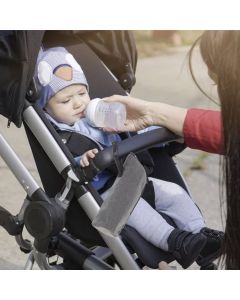 Thermal Breastmilk Feeding Bottle Holder Tote with Hanging Buckle Portable Insulation Pouch for Newborn Toddler Stroller Travel