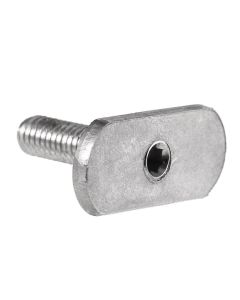 T Bolts for Kayak Track/Rail, Kayak Track Mount Accessories Screws 1 Inch Long, Kayak Hardware T-Slot Bolts 6 Pack