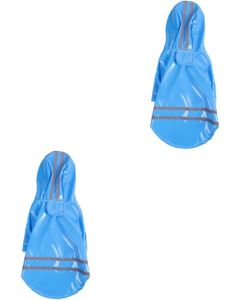 Dogs Raincoat for Dogs Dog Rain Hoodie Pet Rain Slicker Pet Rain Coat Poncho Windproof
 Jacket Pet Rain Coat Windproof Clothing