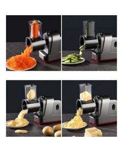 MAX 1200W Electric Cheese Grater Salad Maker With 5 Different Shapes of Blades AU