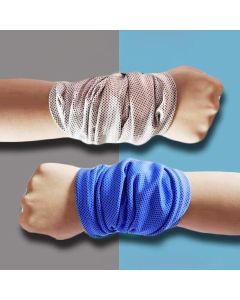Cooling Towel Sports Ice Scarf Quick Dry Breathable Gym Fitness Golf 1pc - Blue