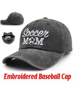 Embroidered Duck Tongue Baseball Hat Casual Cap for Men Women Adjustable Wear