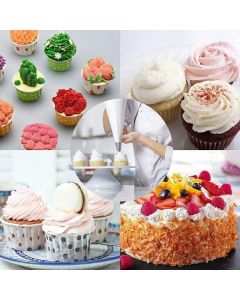 5X Large Cream Icing Piping Nozzles Set Kit Pastry Tips Diy Cake Decorating Tool