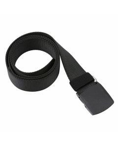 Canvas Web Belt Tactical Nylon Outdoor Waistband Mens Non Metal Buckle - Khaki