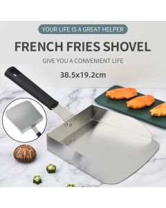Stainless Steel Flat Bottom Food Spatula Cooking Spatula Kitchen Utensil Tools