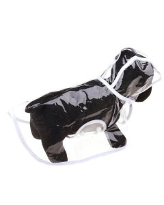 Puppy Waterproof Pet Dog Raincoat Jacket Clothes Vest Rain  Outdoor Coat Hoodies Yellow - S
