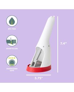 Chef'n Strawberry Slicer Slicester Hand-Held Strawberry Slicer to Create Garnishes