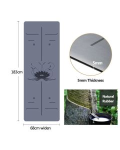 Professional Natural Rubber Yoga Mat