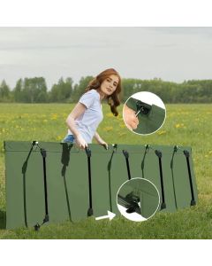 Portable Camping Cot Compact Folding Bed Green
