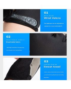 Pink Half Finger Fitness Gloves - Anti-Slip Breathable Gym Training Gloves for Weightlifting Cycling(Size:S)