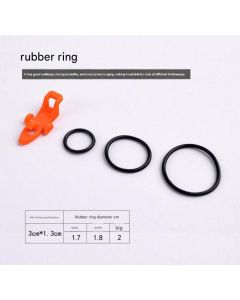 4-piece Fishing Rod Hook Keeper Set - Car Shaped Lure Holder, ABS Plastic Bait Clip with Rubber Rings, Portable Tackle Accessory for Surf Fishing and Lure Fishing