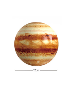 60 Piece 3D Jupiter Puzzle Ball - PVC Sphere Model , Educational Space Toy and Desktop Decor for  Student