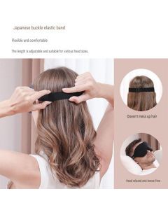 Blue 3D Contoured Sleep Eye Mask - 360 Degree Blackout Blindfold with Adjustable Strap and Nose Wing Design for Side Sleepers, Travel and Nap