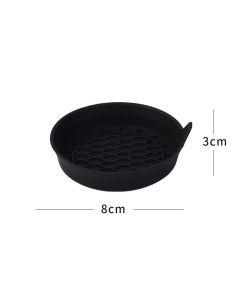 4 Pack Silicone Car Cup Holder Coaster Set – Anti-Slip Heat Resistant Car Cup Mats, Universal Car Interior Drink Pad Accessories