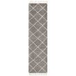 Saffron 22 Grey Runner by Rug Culture - 300X80CM - RUNNER