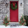 Solar Christmas Tree Garden Stake Lights Outdoor Christmas Tree Lighted Yard Decorations