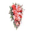 Christmas Garland Hanging Simulation Wreath for Living Room Bedroom Office Wedding Birthday