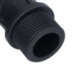 2Set Elbow Connector Durable Adaptable Hose Adapter with Nipple Connector for Garden Outdoor(G3/4 Directional Elbow Female and Male Thread Nipple )